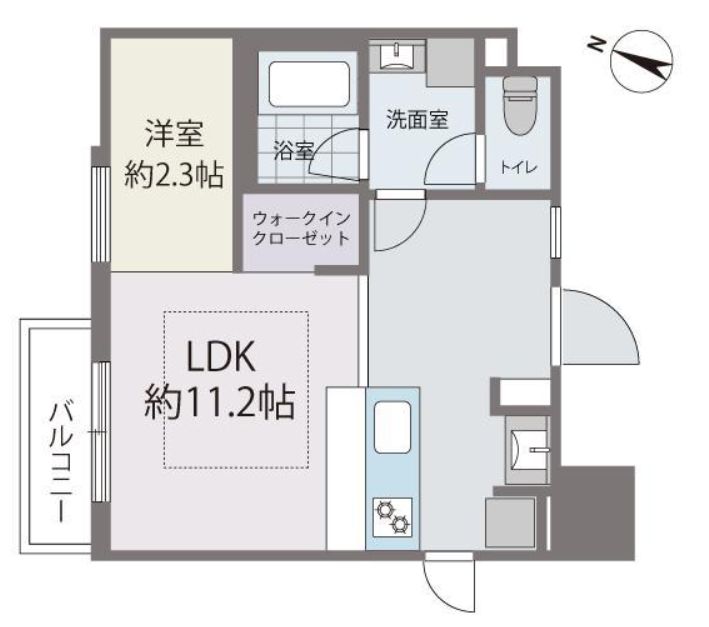 物件○○の間取り図