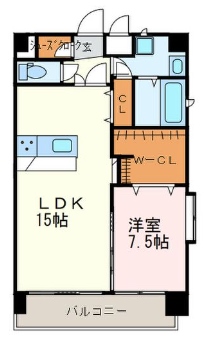 物件○○の間取り図