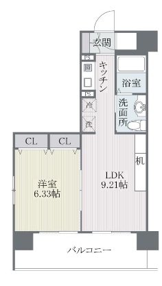 物件○○の間取り図