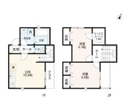 物件○○の間取り図