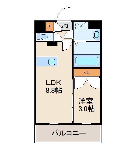 物件○○の間取り図