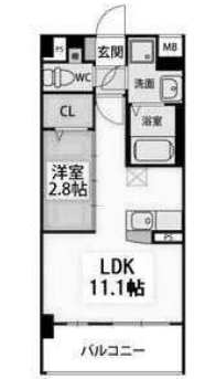 物件○○の間取り図