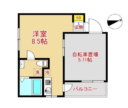 物件○○の間取り図