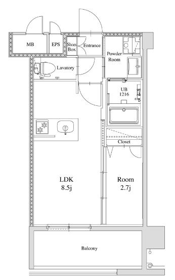 物件○○の間取り図