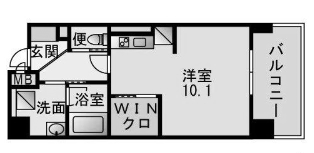 物件○○の間取り図