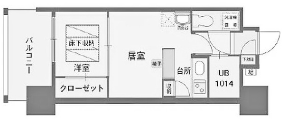 物件○○の間取り図