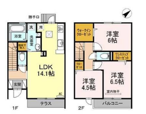 物件○○の間取り図