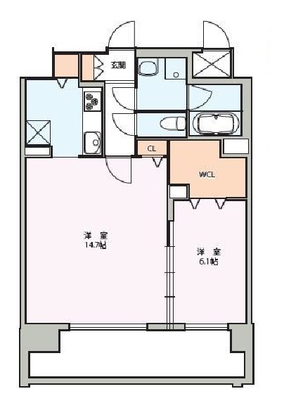 物件○○の間取り図