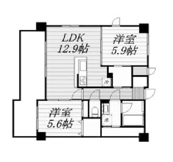 物件○○の間取り図