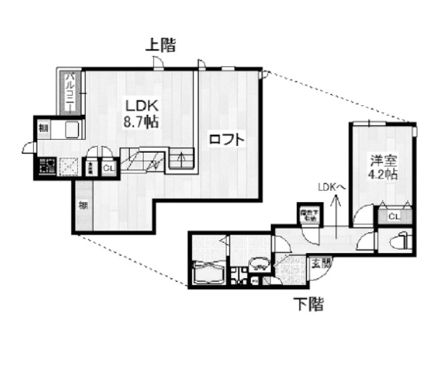 物件○○の間取り図