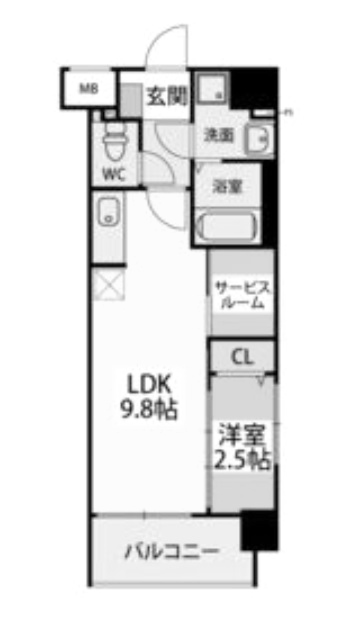 物件○○の間取り図