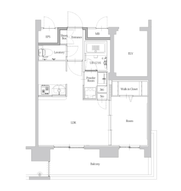 物件○○の間取り図