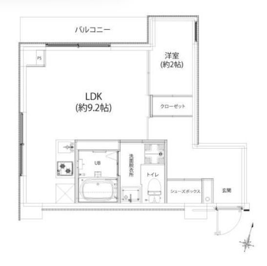 物件○○の間取り図