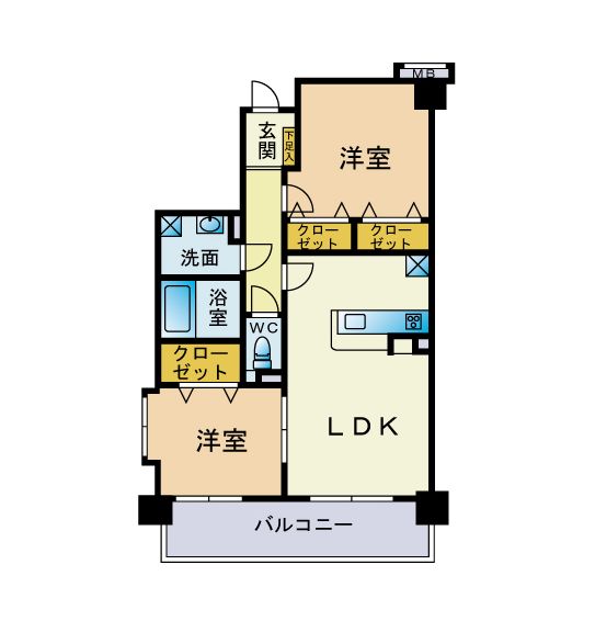 物件○○の間取り図