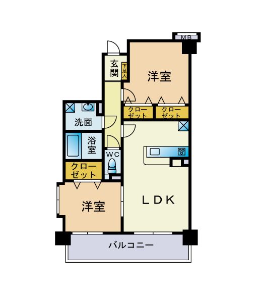 物件○○の間取り図