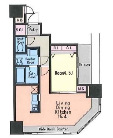 物件○○の間取り図