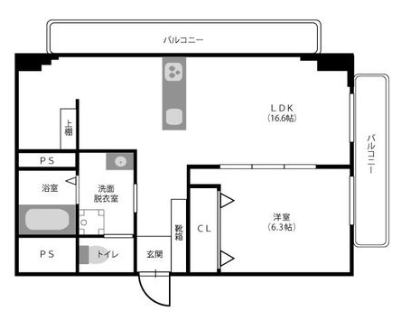 物件○○の間取り図