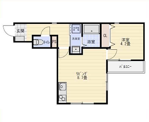 物件○○の間取り図