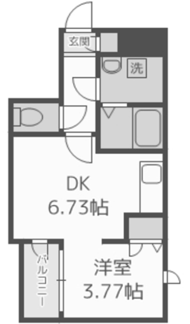 物件○○の間取り図