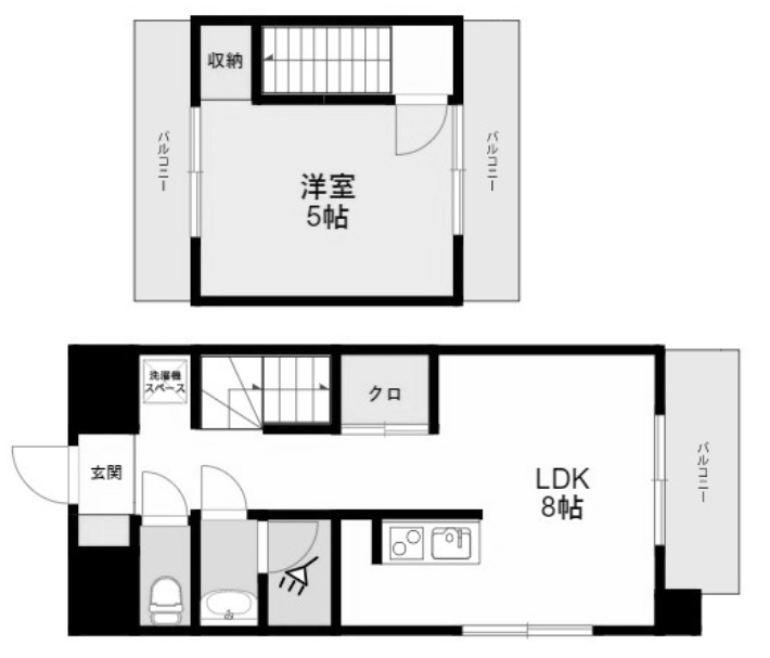 物件○○の間取り図