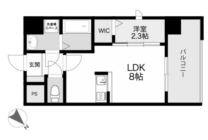 物件○○の間取り図