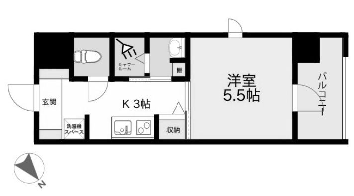 物件○○の間取り図