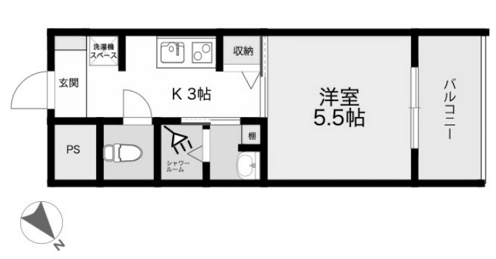 物件○○の間取り図