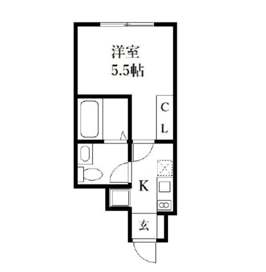 物件○○の間取り図