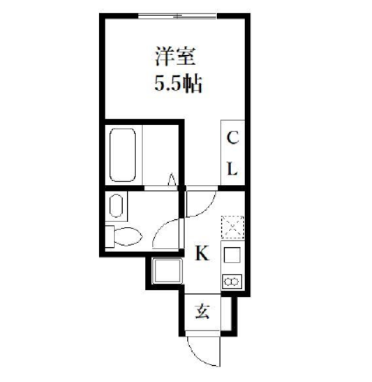 物件○○の間取り図