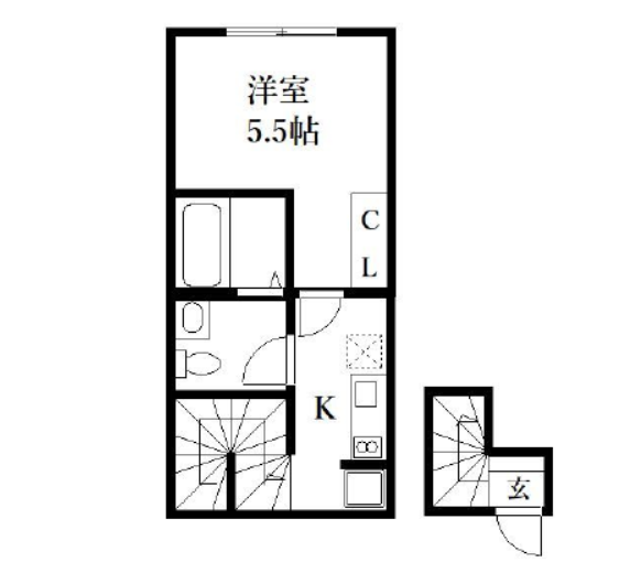 物件○○の間取り図