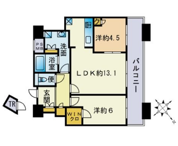 物件○○の間取り図