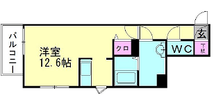 物件○○の間取り図