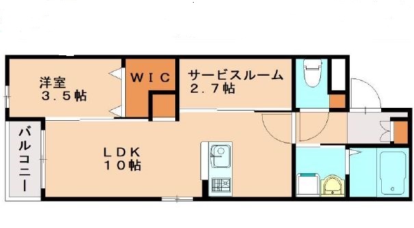 物件○○の間取り図