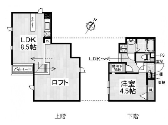 物件○○の間取り図