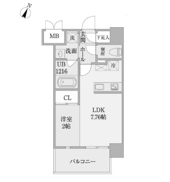 物件○○の間取り図