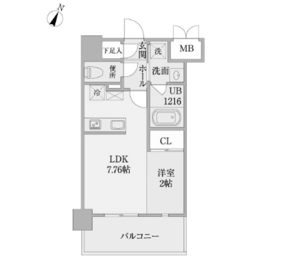 物件○○の間取り図