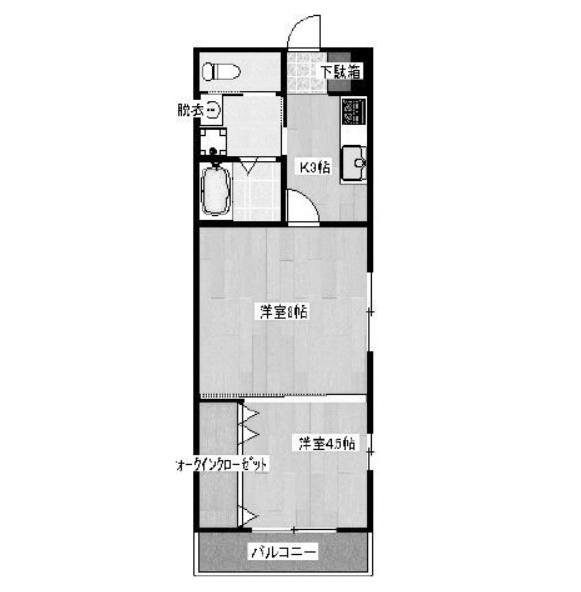 物件○○の間取り図