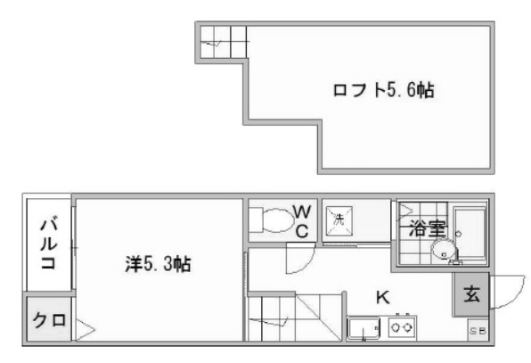 物件○○の間取り図