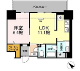 物件○○の間取り図