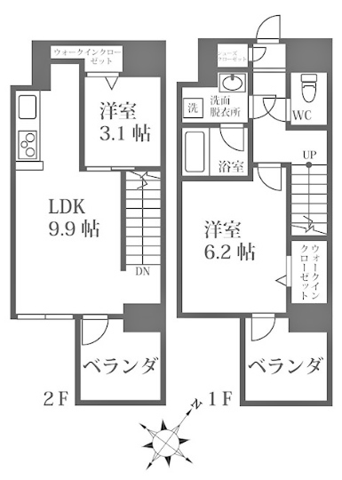 物件○○の間取り図