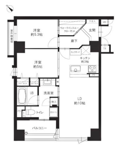 物件○○の間取り図