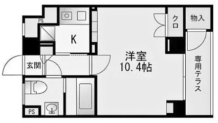 物件○○の間取り図