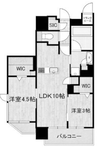 物件○○の間取り図