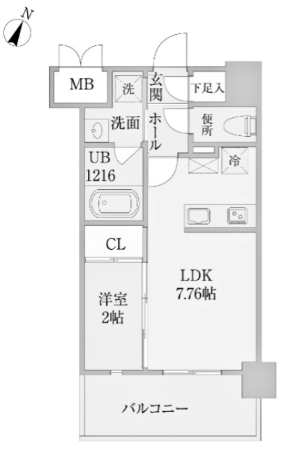 物件○○の間取り図