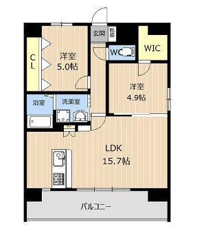 物件○○の間取り図