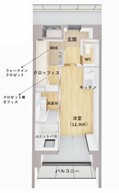 物件○○の間取り図