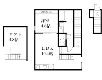 物件○○の間取り図