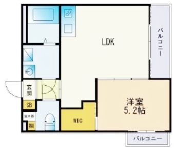 物件○○の間取り図