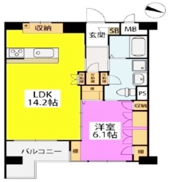 物件○○の間取り図