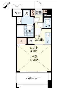 物件○○の間取り図